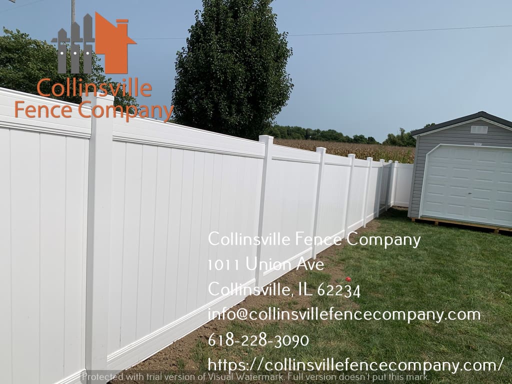 vinyl fencing collinsville il